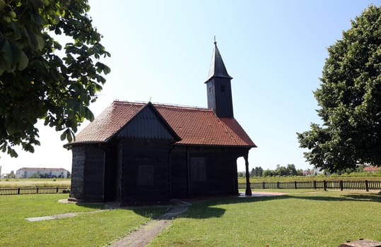 Church of the Wounded Jesus in Pleso, Velika Gorica, Croatia