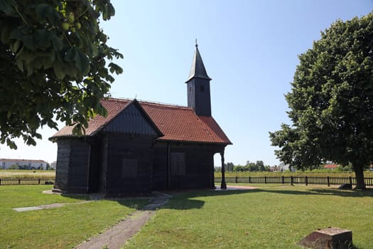 Church of the Wounded Jesus in Pleso, Velika Gorica, Croatia