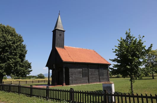 Church of the Wounded Jesus in Pleso, Velika Gorica, Croatia