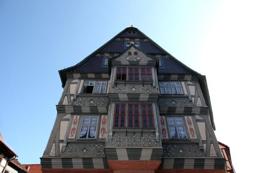 Half-timbered old house in Miltenberg, Germany