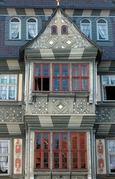 Half-timbered old house in Miltenberg, Germany