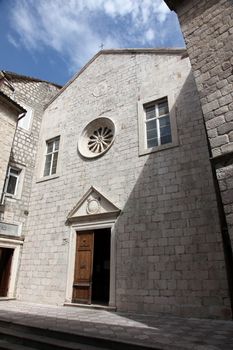 Catholic Church of the Saint Clare in Kotor, Montenegro