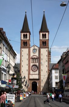 Wurzburg Cathedral is a Roman Catholic cathedral in Würzburg, Bavaria, Germany, dedicated to Saint Kilian
