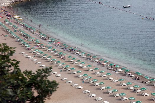 Beach in Budva, Montenegro2009.