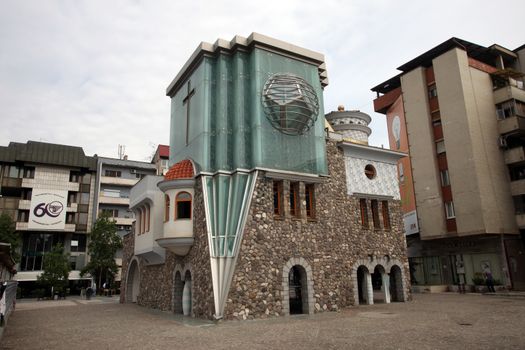 Mother Teresa Memorial House in Skopje, Macedonia