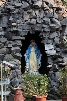 Our Lady of Lourdes, Prem Dan, one of the houses established by Mother Teresa and run by the Missionaries of Charity in Kolkata, India