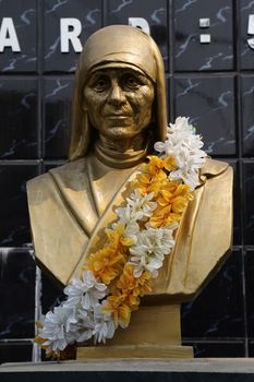 Monument of Mother Teresa, Nobel Prize Winner in Kolkata, West Bengal, India