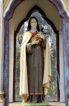 Saint Teresa, Loreto Convent where Mother Teresa lived before the founding of the Missionaries of Charity in Kolkata, India