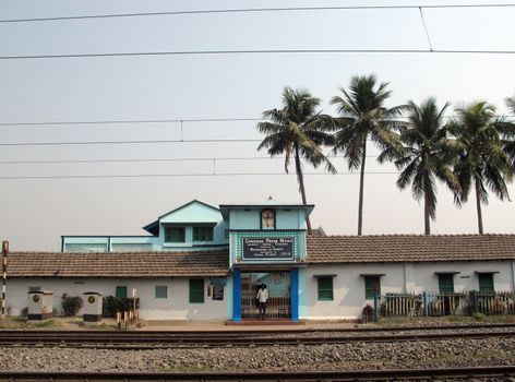 Gandhiji Prem Nivas( Leprosy centre), one of the houses established by Mother Teresa and run by the Missionaries of Charity in Titagarh, India