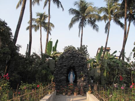 Our Lady of Lourdes, Prem Dan, one of the houses established by Mother Teresa and run by the Missionaries of Charity in Kolkata, India