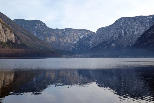 Hallstatter See, Salzkammergut of Austria , It is a UNESCO heritage in Hallstatt, Austria.