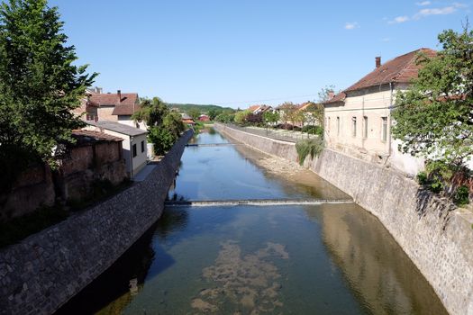 Pakrac town in western Slavonia, Croatia