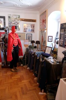 The collection of weapons and equipment used during the war for Croatian independence, Pakrac, Slavonia, Croatia