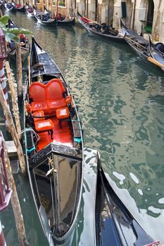 Navigation within the city of Venice Italy, the only way to get around
