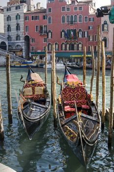 Navigation within the city of Venice Italy, the only way to get around
