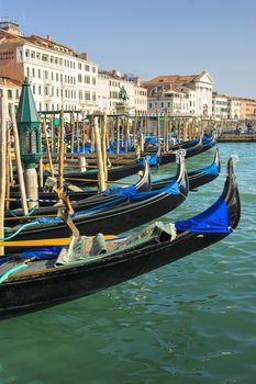 Navigation within the city of Venice Italy, the only way to get around
