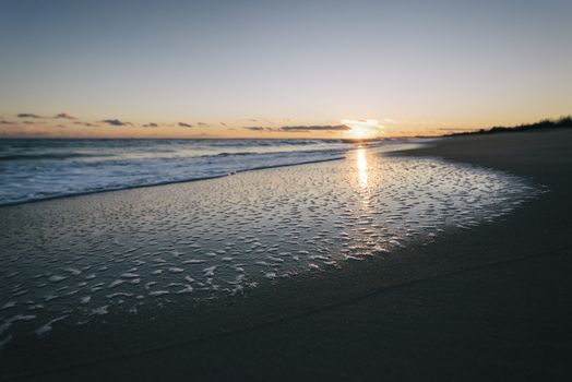 Seascape in Rhode Island, USA