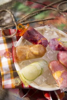 Cool off in summer with a break at the base of icicles citrus