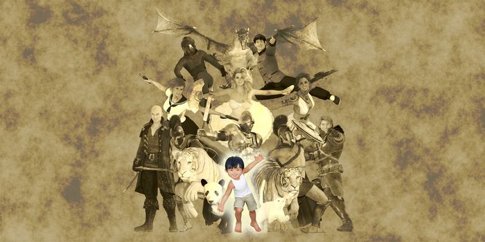 Literary Classics and Fictional Characters Dreamed Up By a Child