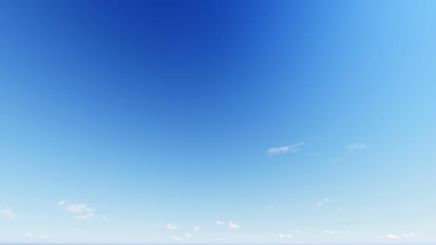 Cloudy blue sky abstract background, blue sky background with tiny clouds, 3d rendering

