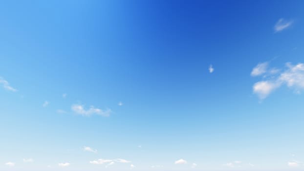 Cloudy blue sky abstract background, blue sky background with tiny clouds, 3d rendering

