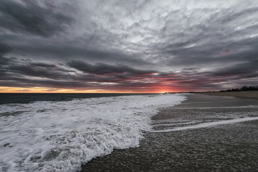 Seascape in Rhode Island, USA