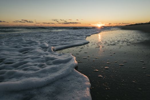 Seascape in Rhode Island, USA