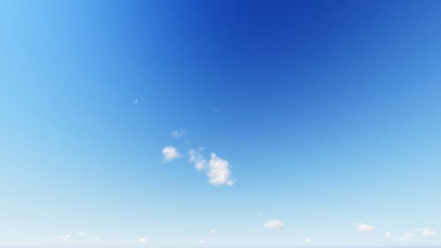 Cloudy blue sky abstract background, blue sky background with tiny clouds, 3d rendering

