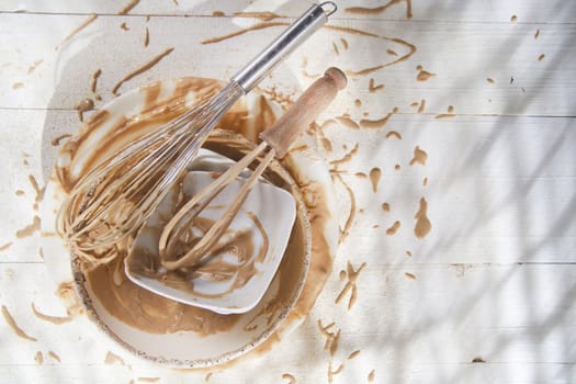 Accessories used for the preparation of a sweet chestnut flour