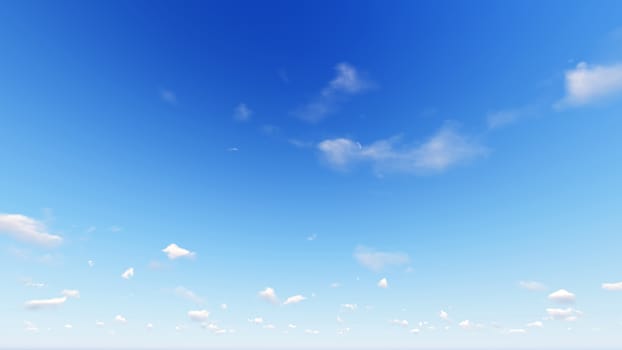 Cloudy blue sky abstract background, blue sky background with tiny clouds, 3d rendering

