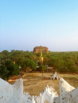 View from pagoda of Hsinbyume (Myatheindan) temple