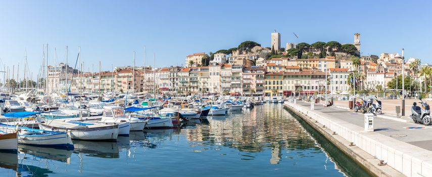 Cannes le Suquet old quarter France