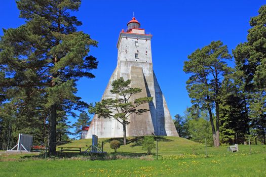 Lighthouse on Hiiumaa island in Estonia.