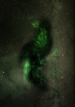 Star field in space a nebulae and a gas congestion. "Elements of this image furnished by NASA".