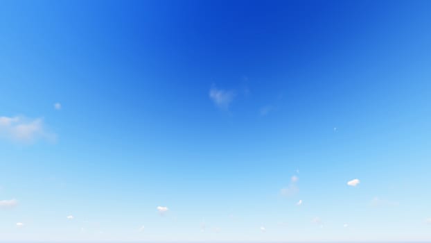 Cloudy blue sky abstract background, blue sky background with tiny clouds, 3d rendering

