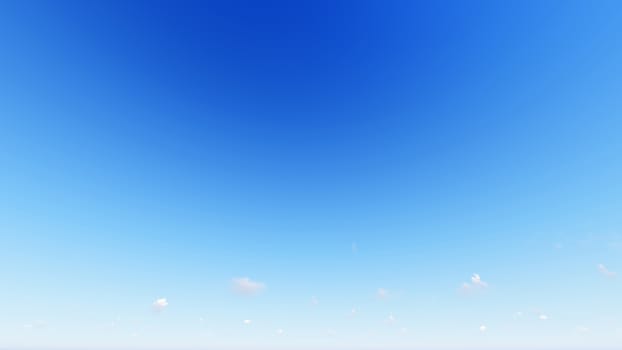 Cloudy blue sky abstract background, blue sky background with tiny clouds, 3d rendering

