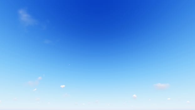 Cloudy blue sky abstract background, blue sky background with tiny clouds, 3d rendering

