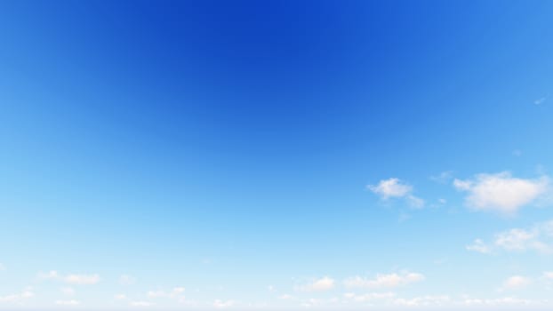 Cloudy blue sky abstract background, blue sky background with tiny clouds, 3d rendering

