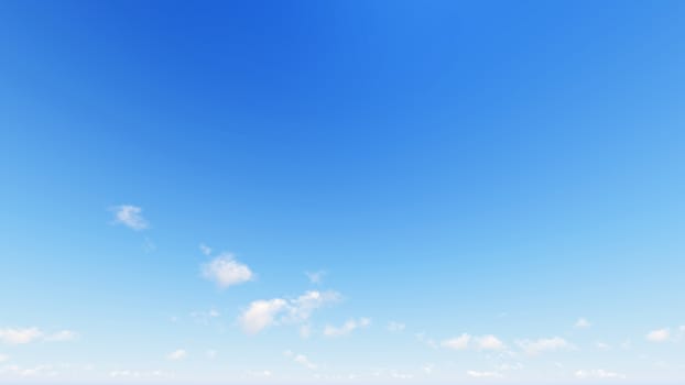 Cloudy blue sky abstract background, blue sky background with tiny clouds, 3d rendering

