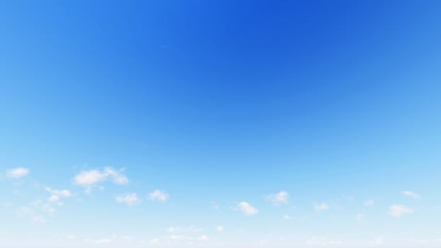 Cloudy blue sky abstract background, blue sky background with tiny clouds, 3d rendering

