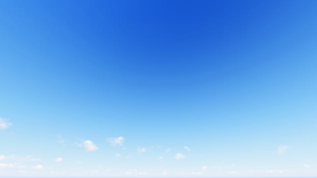 Cloudy blue sky abstract background, blue sky background with tiny clouds, 3d rendering

