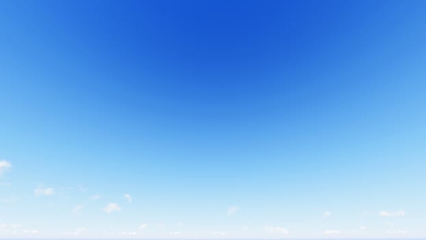 Cloudy blue sky abstract background, blue sky background with tiny clouds, 3d rendering

