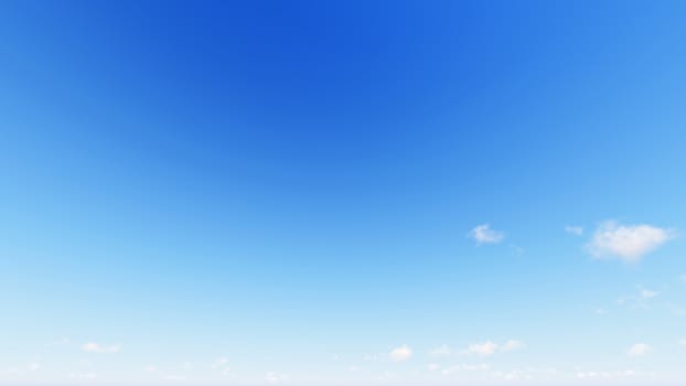 Cloudy blue sky abstract background, blue sky background with tiny clouds, 3d rendering

