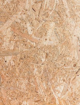 Close up texture of oriented strand board (OSB), Wood board made from piece of wood