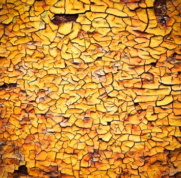 abstract background or texture old yellow surface paint