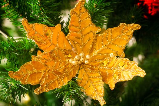 an accessory for decoration on  christmas tree