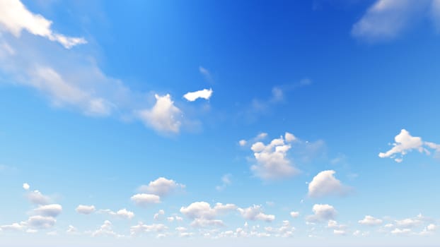 Cloudy blue sky abstract background, blue sky background with tiny clouds, 3d rendering

