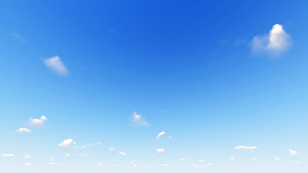 Cloudy blue sky abstract background, blue sky background with tiny clouds, 3d rendering

