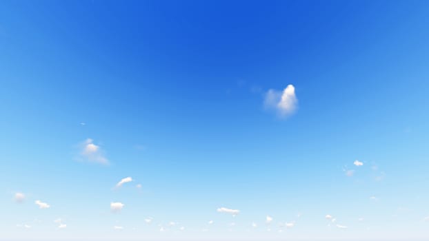 Cloudy blue sky abstract background, blue sky background with tiny clouds, 3d rendering

