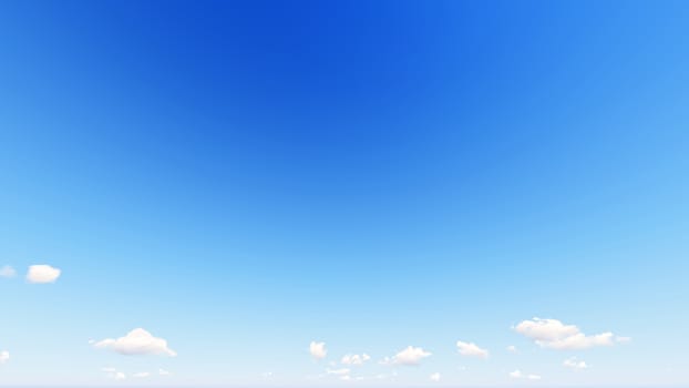 Cloudy blue sky abstract background, blue sky background with tiny clouds, 3d rendering

